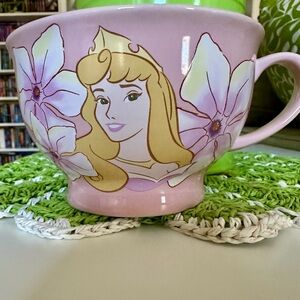Disney Sleeping Beauty Teacup Mug Pink